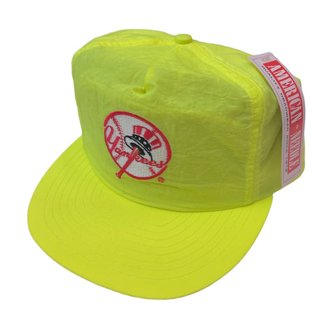 Vintage NY Yankees Neon SnapBack Hat NWT