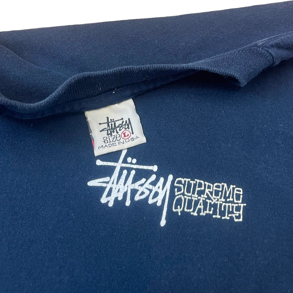 Vintage Stussy Supreme Quality Long Sleeve T-shirt – For All To Envy