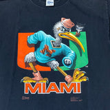 Vintage Miami Hurricanes Mascot T-shirt