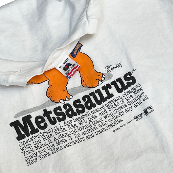 Vintage Metsasaurus 1989 T-shirt New York Mets – For All To Envy