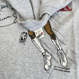 Vintage Julius Erving Dr. J Sixers Caricature T-Shirt