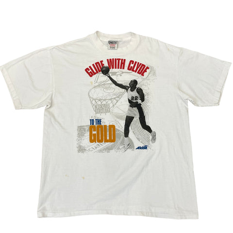 Vintage Clyde Drexler Avia T-shirt