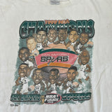 Vintage San Antonio Spurs Caricature T-shirt