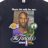 Vintage 2008 NBA finals Kobe/Garnett T-shirt