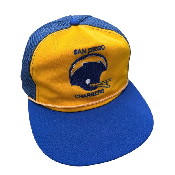 Vintage San Diego Chargers Mesh SnapBack Hat