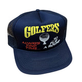 Vintage Golfers Always Find Time To Play A Round SnapBack Hat
