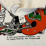 Vintage Miami Hurricanes Pebbles & Bam Bam T-shirt