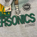 Vintage Seattle Supersonics Caricature T-shirt