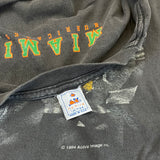 Vintage Miami Hurricanes Shattered Glass T-shirt