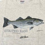 Vintage L.L. Bean Striped Bass T-shirt