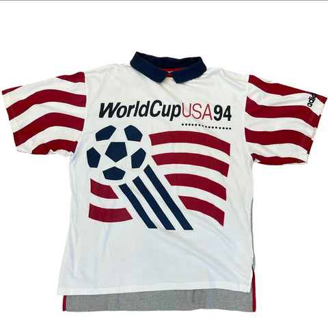 Vintage Adidas USA World Cup Shirt