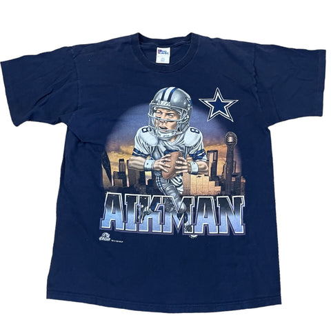 Vintage Troy Aikman Caricature T-shirt
