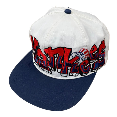 Vintage NY Yankees Graffiti SnapBack Hat