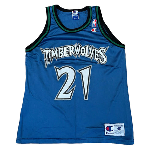 Vintage Minnesota Timberwolves Garnett Jersey