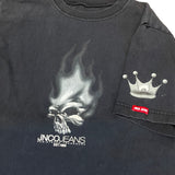 Vintage JNCO Flaming Skull t-shirt
