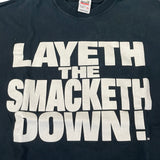 Vintage The Rock Layeth the Smackdown T-shirt