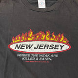Vintage New Jersey Where the Weak are Killed and Eaten T-shirt