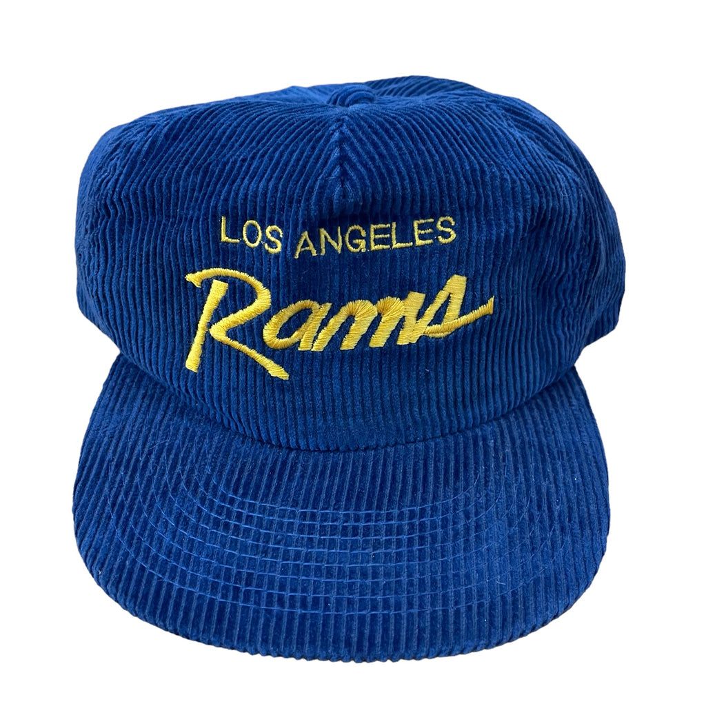 Vintage LA Rams Corduroy Script Hat – For All To Envy