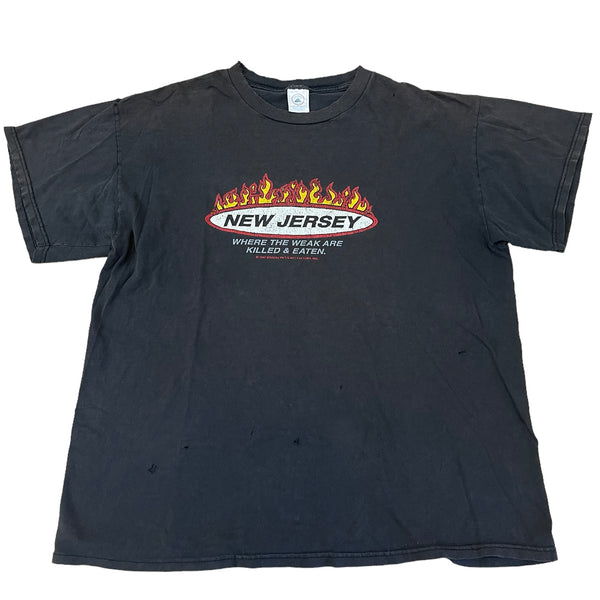 Vintage New Jersey Where the Weak are Killed and Eaten T-shirt