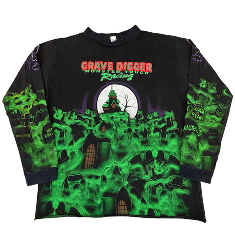 Vintage Grave Digger Monster Truck Long sleeve T-shirt