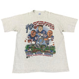 Vintage New England Patriots Caricature T-shirt