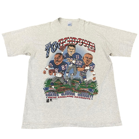 Vintage New England Patriots Caricature T-shirt