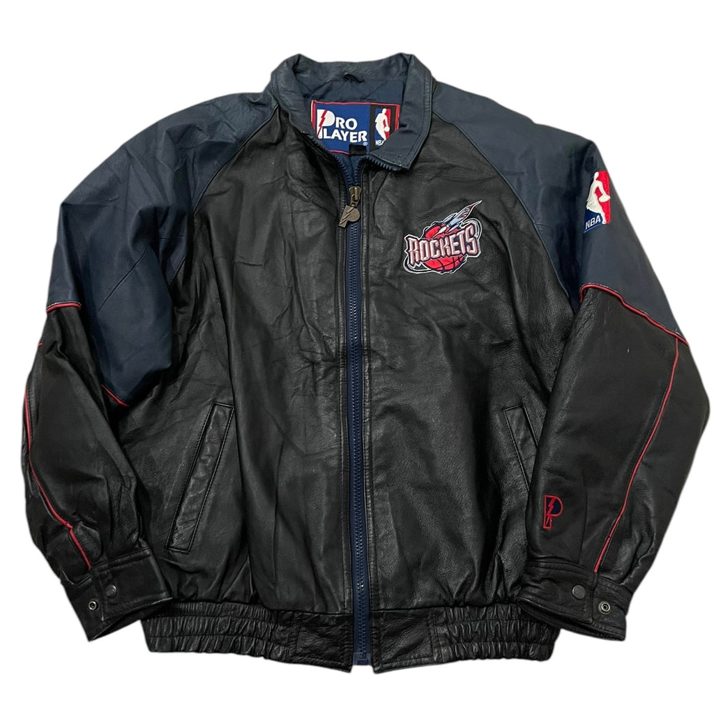 Leather Jacket Rockets Vintage Houston Rockets Leather Jacket – For All To Envy