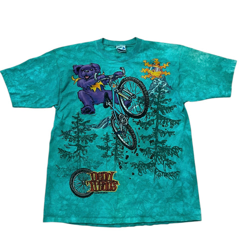 Vintage Grateful Dead Treads Biking T-shirt