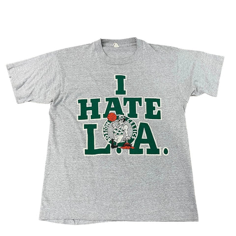 Vintage Boston Celtics I Hate LA T-shirt