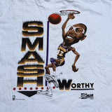 Vintage Magic Johnson James Worthy Caricature T-shirt