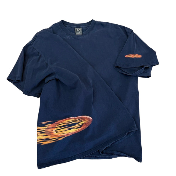 Vintage Oakley Software Flame T-shirt