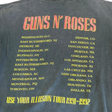 Vintage Guns N Roses Use Your Illusion Tour T-shirt