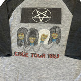 Vintage Motley Crue 1983 Tour Raglan T-shirt