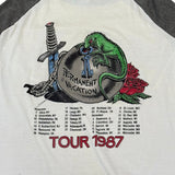 Vintage Aerosmith 1987 Tour Raglan T-shirt