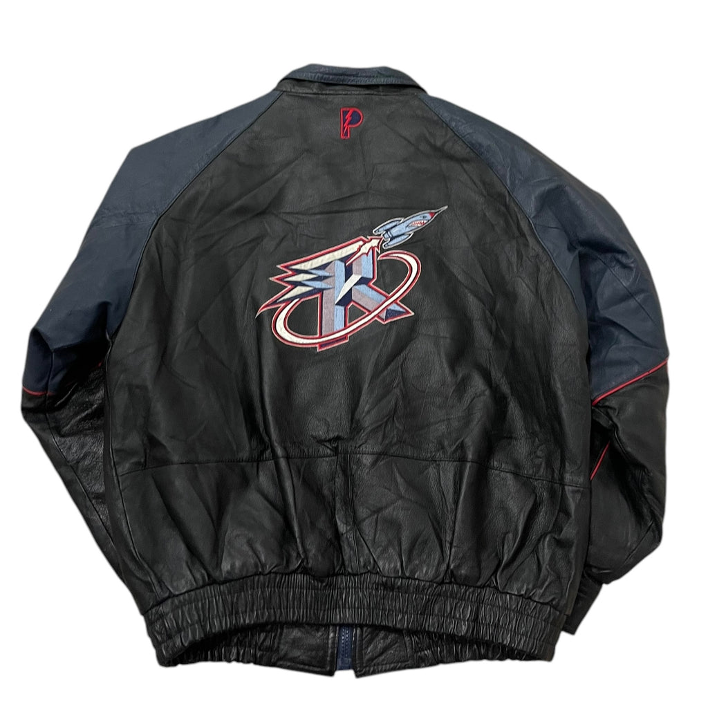 Leather Jacket Rockets Vintage Houston Rockets Leather Jacket – For All To Envy