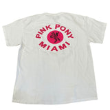 Vintage Pink Pony Club Miami T-shirt