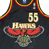 Vintage Dikembe Mutombo Atlanta Hawks Champion Jersey