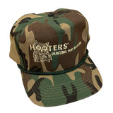 Vintage Hooters Camo Hunting Snapback Hat