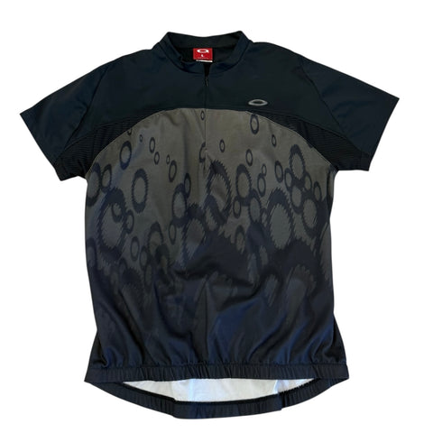 Vintage Oakley Cycling Scatter Logo Jersey