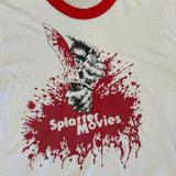 Vintage Splatter Movies Ringer T-shirt