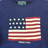 Vintage Polo Country USA Flag Sweatshirt