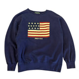 Vintage Polo Country USA Flag Sweatshirt