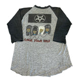 Vintage Motley Crue 1983 Tour Raglan T-shirt