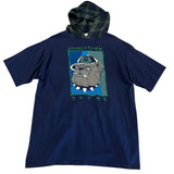 Vintage Georgetown Hoyas Hooded T-shirt
