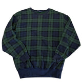 Vintage Polo Ralph Lauren Tartan Plaid Sweatshirt