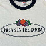 Vintage Freak In The Room Ringer T-shirt