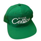 Vintage Boston Celtics Script Snapback
