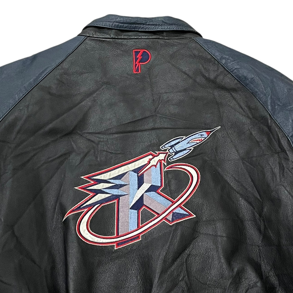 Leather Jacket Rockets Vintage Houston Rockets Leather Jacket – For All To Envy