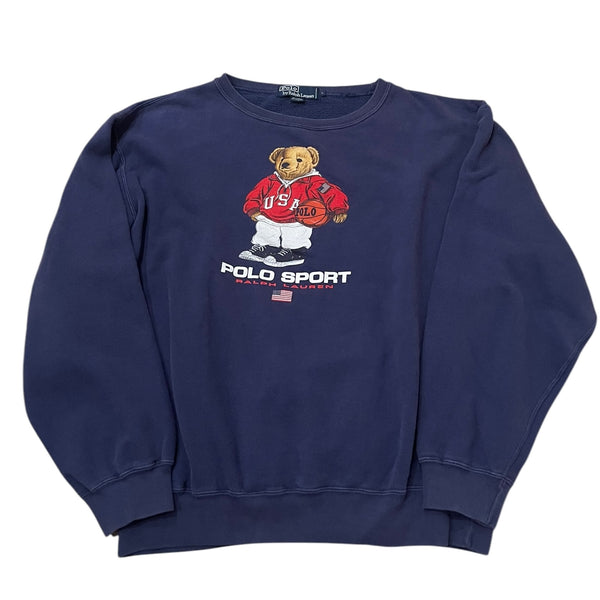 Vintage Polo Ralph Lauren Bear Sweatshirt