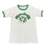 Vintage Marijuana Patch Kids Ringer T-shirt